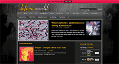 Desktop Screenshot of deftonesworld.com